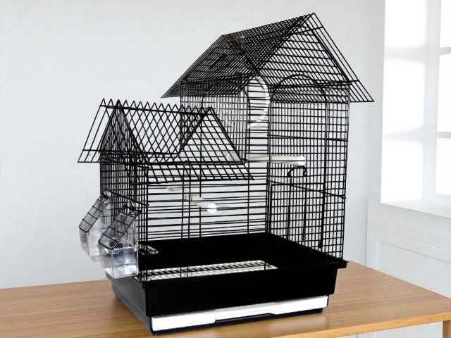 Klatka dla ptaków NOWA dla papug kanarka Jak Zamek woliera GRATIS