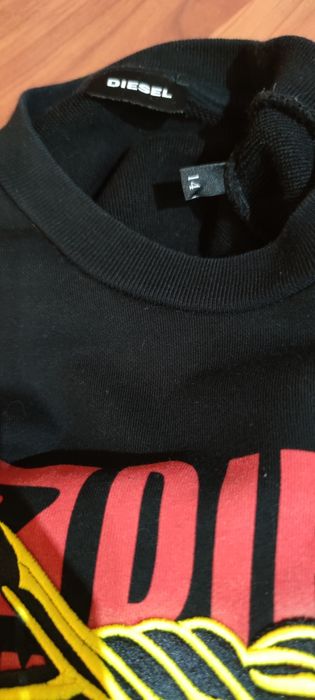 Diesel bluza chłopięca 164 14 L czarna