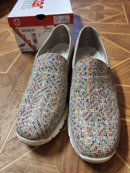 Półbuty RIEKER rozmiar 38 buty damskie