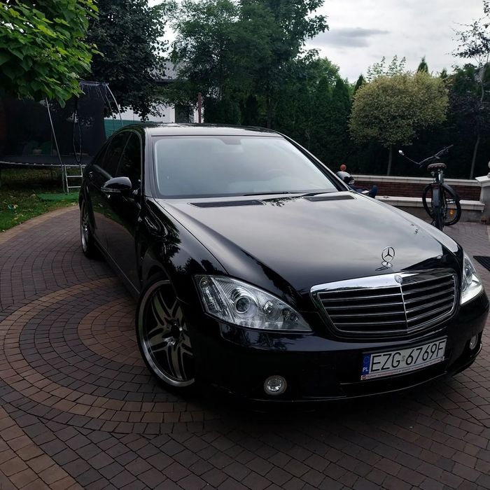 Mercedes-Benz Klasa S mercedes s 350 benzyna w221 55tyś przebieg
