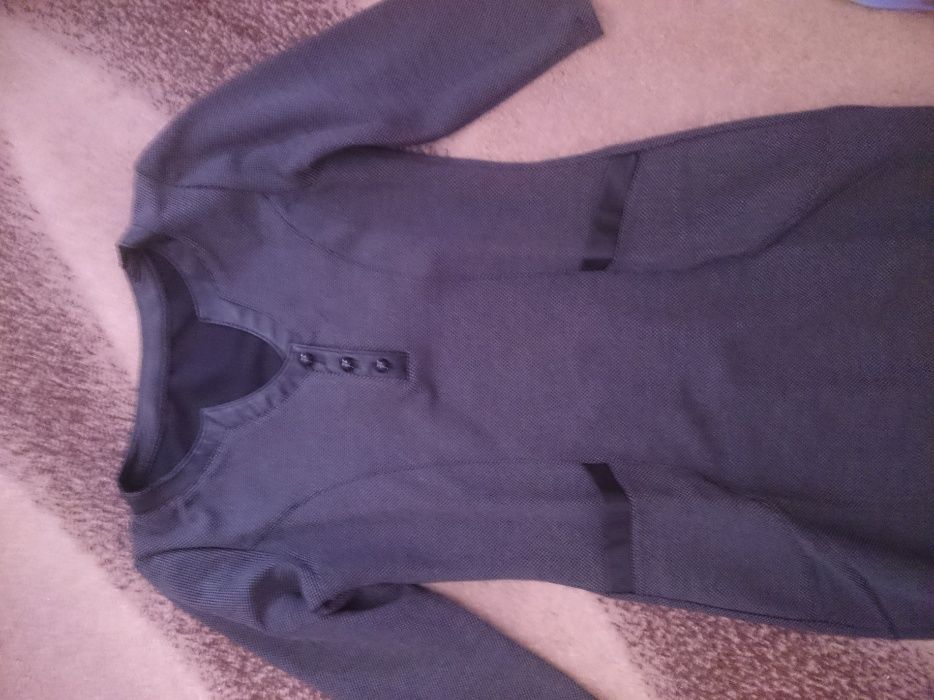 Sukienka szara dzianina