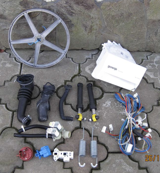 Запчастини Gorenje  ТЕН, клапан, замок.