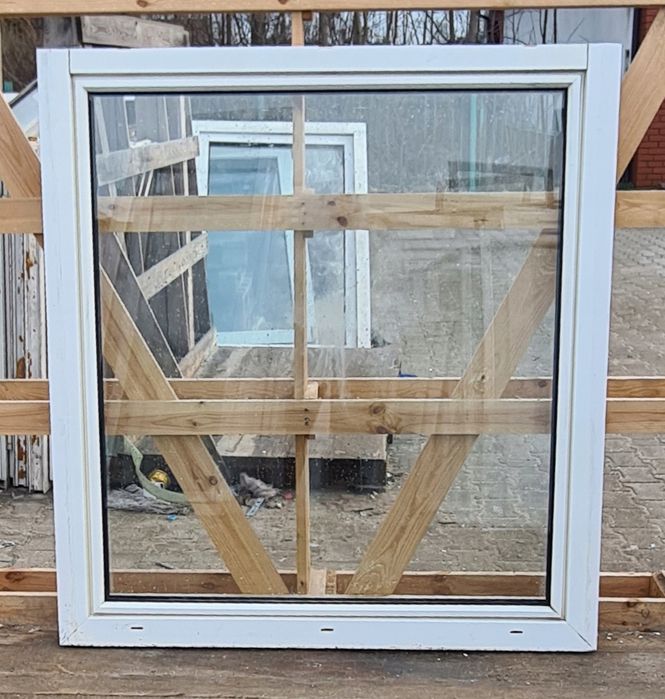 OKNA KacprzaK OKNO PCV 128X139 Używane Plastikowe Lider Okna OLX