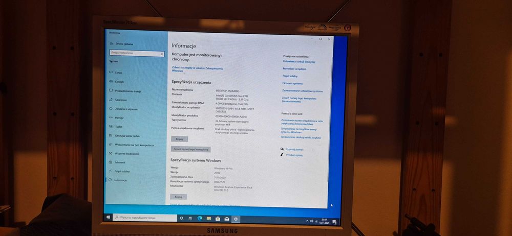 komputer HP Compaq 8000 Elite USDT