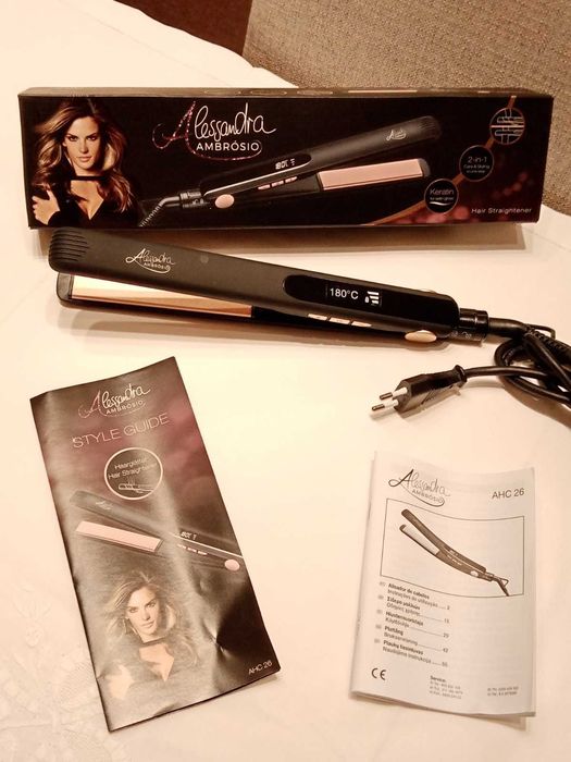 Prancha Alisadora cabelo Alessandra Ambrósio - NOVA (ainda na caixa!)