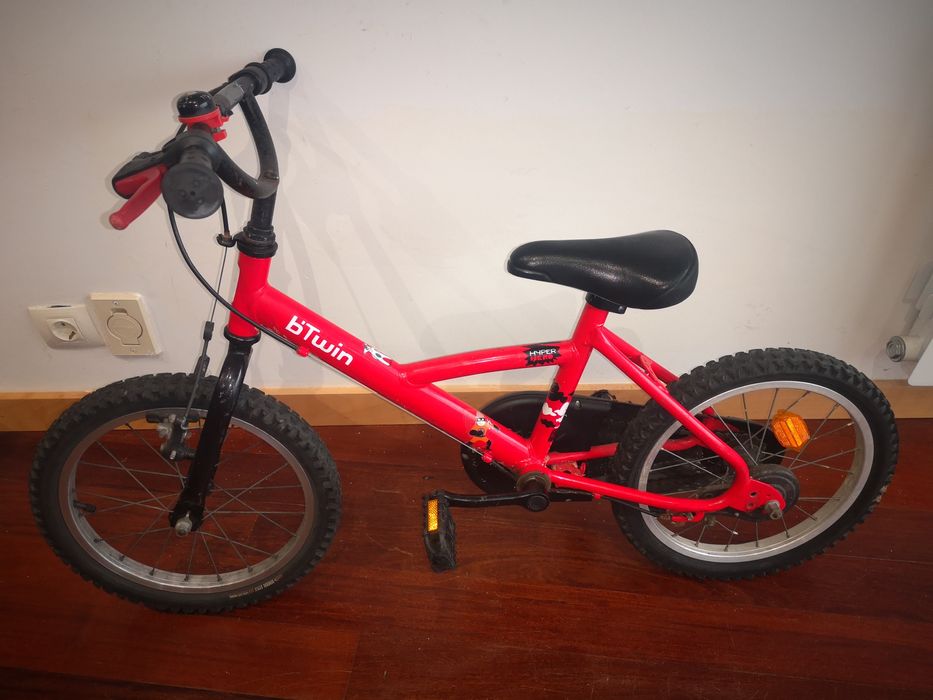 Bicicleta roda 16 B-twin