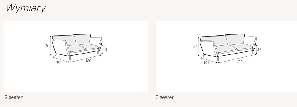 Sofa Hugo Sits Używana kupiona w sklepie NAP - 3500 zł 3 miejscowa