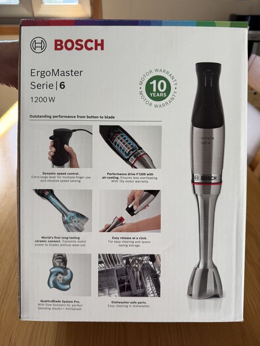 Varinha Magica Bosch Ergomaster 6 (Kit completo c/ 3 anos garantia Worten)