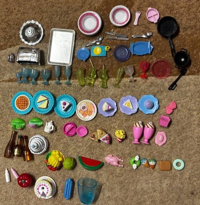 Аксесуари для кухні барбі