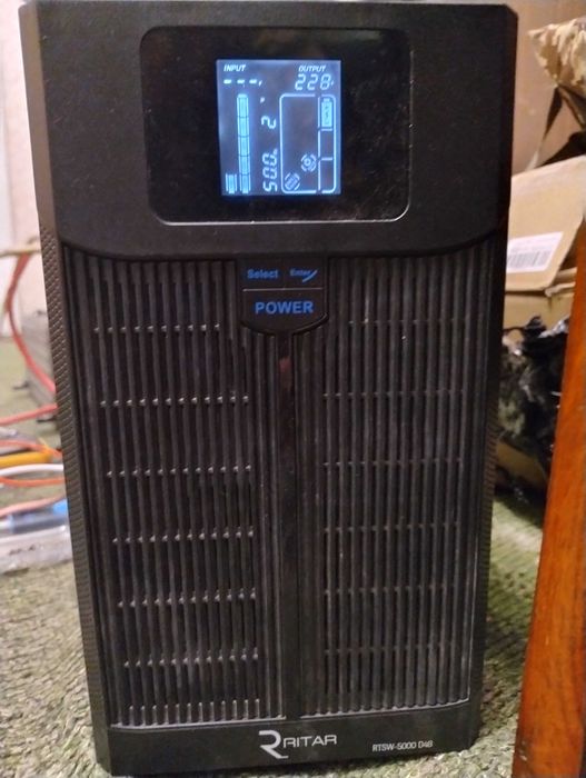 джерело безперебійного живлення (ДБЖ) Ritar RTSW-5000 D48.