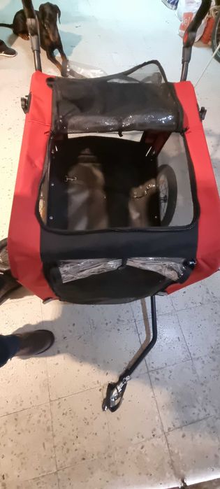 Atrelado/reboque animais para bicicleta