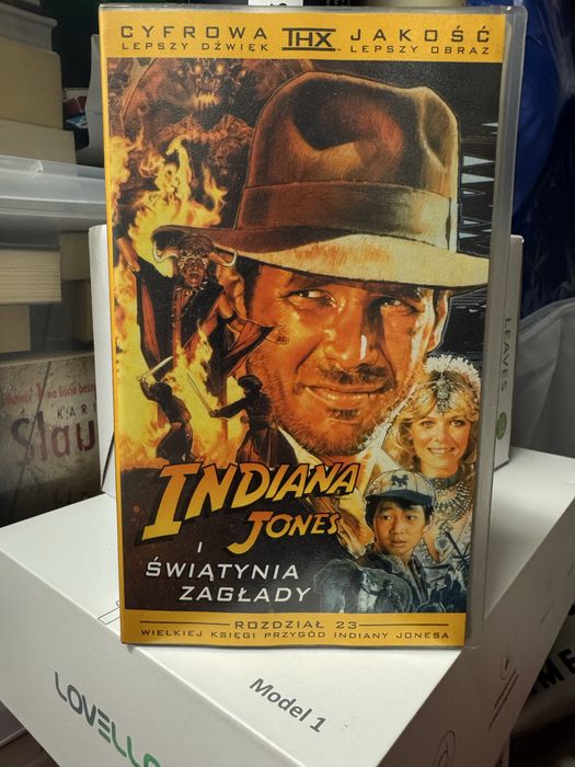 Indiana Jones vhs 3 części