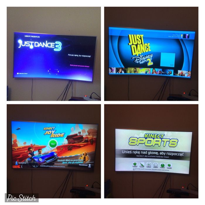 KONSOLA Xbox360+Sensor Kinect.Minecraft|Farming|Fifa19|GTA