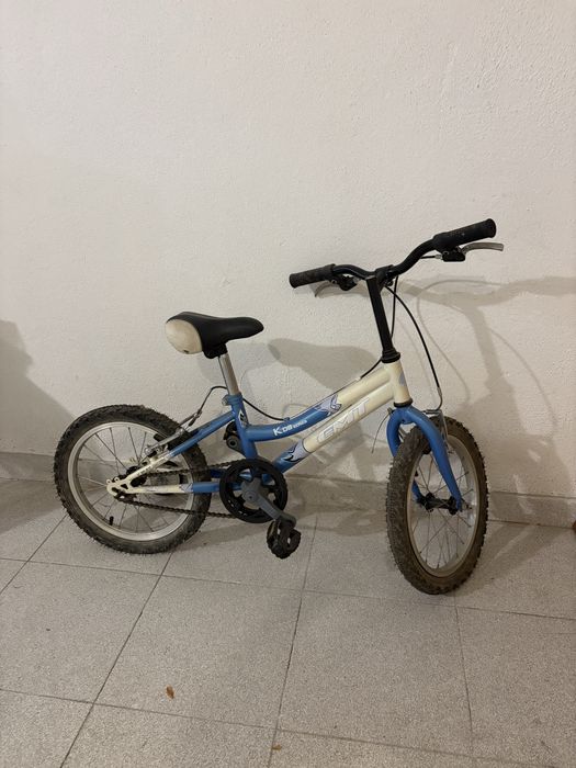 Bicicleta Azul para Criança