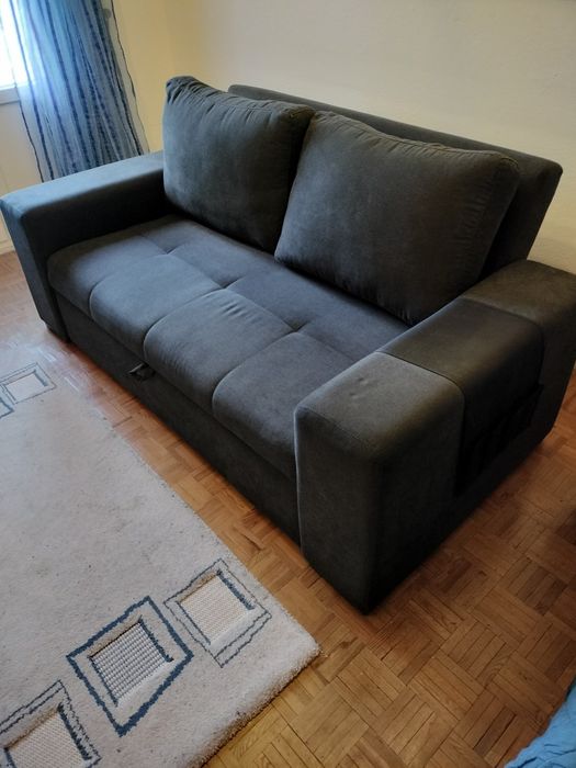 Sofá que abre e faz  cama