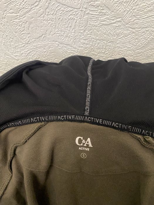 Нова зіп-худі хакі S/М ориг C&A Active  Germany