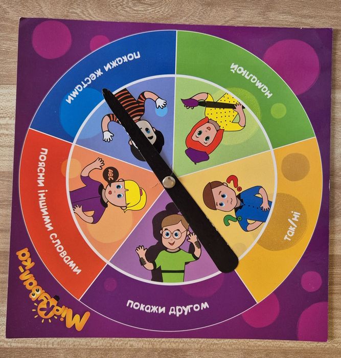 Настільна карткова розвиваюча гра Міркувал ка українською мовою.

Гра