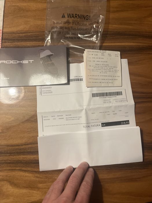 Carrinho de bebe Jane Rocket usado 3 vezes e com capa da chuva