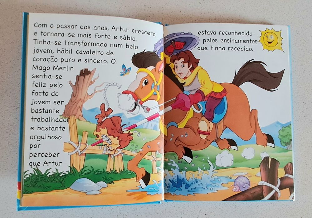 Livro a Espada de Excalibur