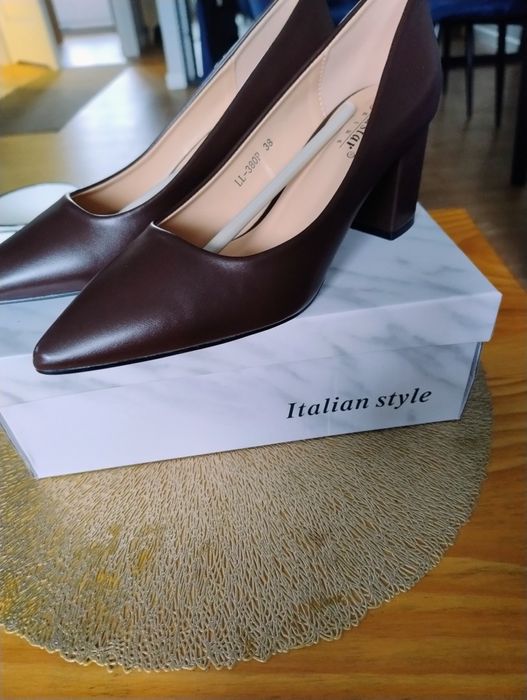 Czółenka czekoladowe