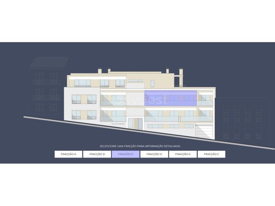 Apartamento T2 Fração E 1º andar - situado na Nazaré