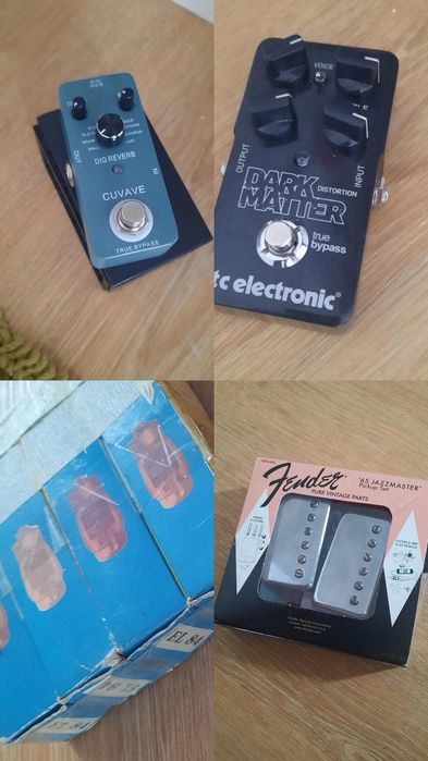 Diverso material guitarra gibson/fender