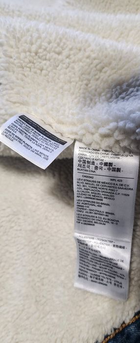 Levis Premium  Sherpa Trucker kurtka XXXL jak nowa
