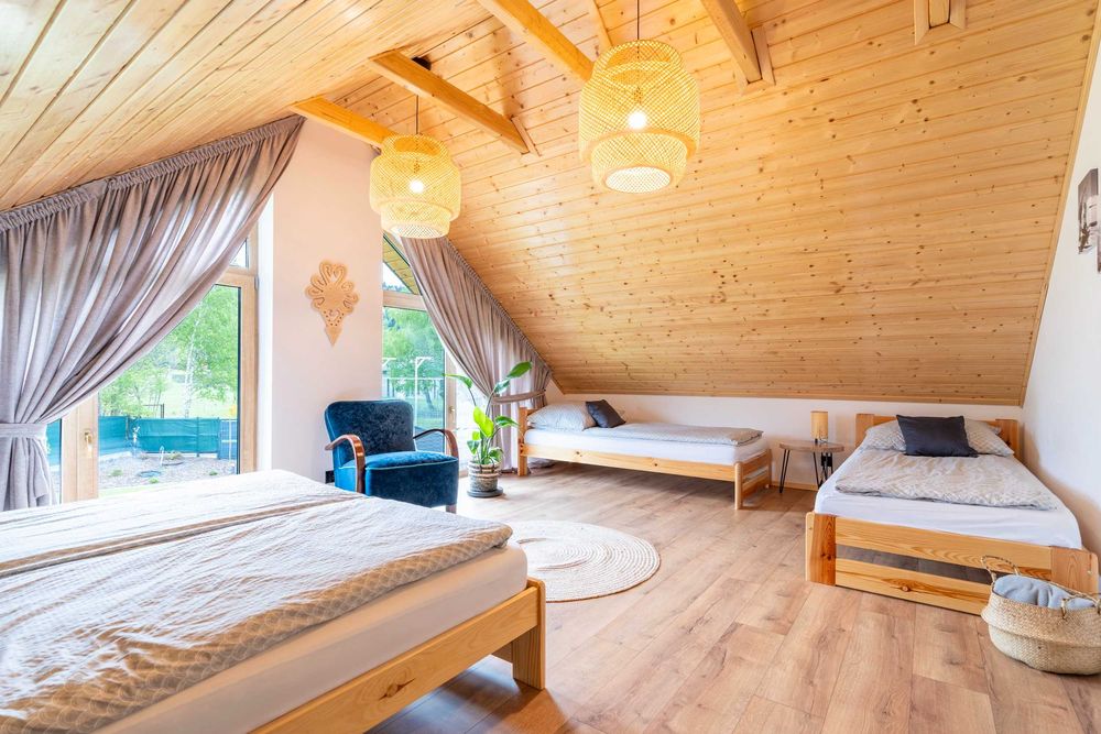 Wilczna Stodoła - nowy 8-osobowy domek w Zawoi