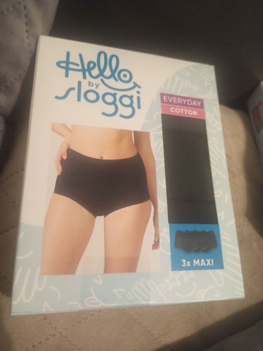 Sloggi majtki, figi damskie 3-pak,Maxi everyday cotton rozm. 44
