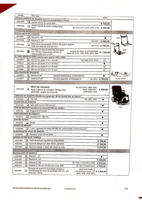 Cadeira de rodas eléctrica