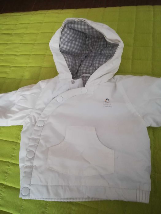 Kispo Zara branco 6 a 9 meses