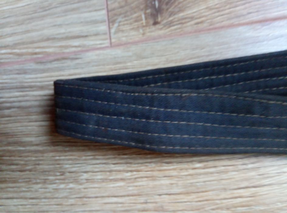 niemiecki pasek do chlebaka granatowy LW