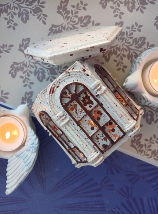 Аромасвічка ручної роботи "Казкове віконце"