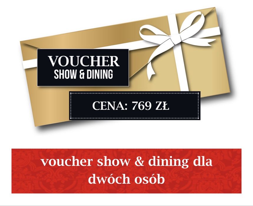 voucher show & dining dla dwóch osób teatr Capitol