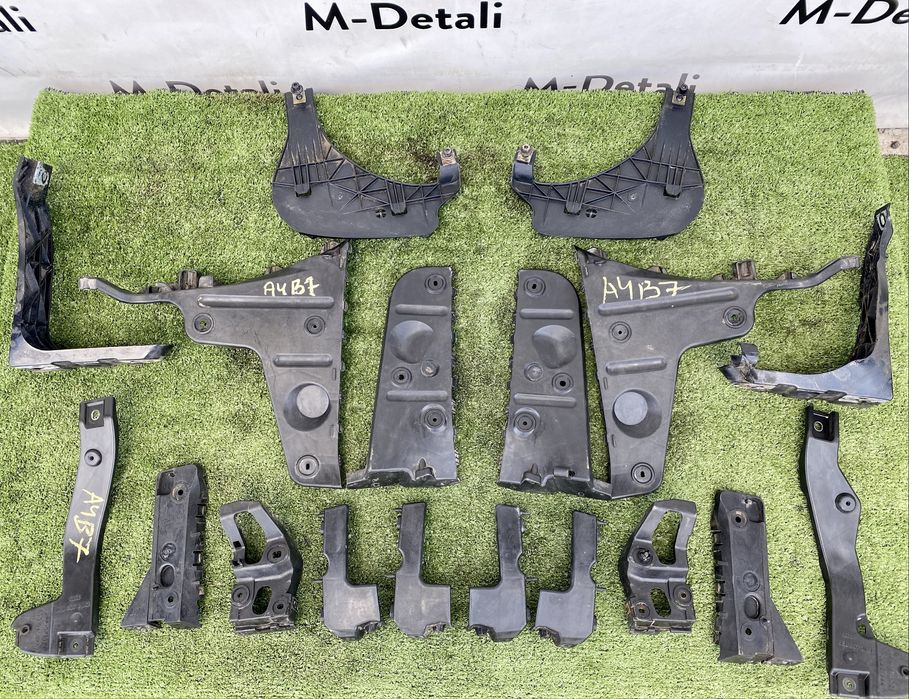 Кріплення бампера фари Audi A4 B6 B7 кронштейн Ауді а4 б6 б7 розборка