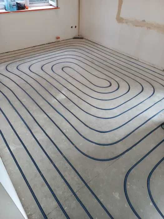 Frezowanie pod ogrzewanie podłogowe tradycyjne XPS sterowanie