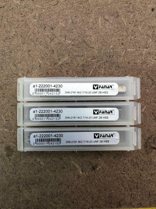 Gwintowniki ręczne oraz maszynowe FANAR