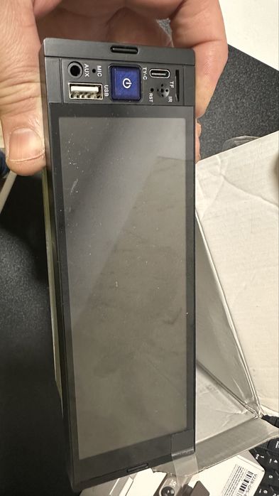 Auto radio com display 1 Din Novo