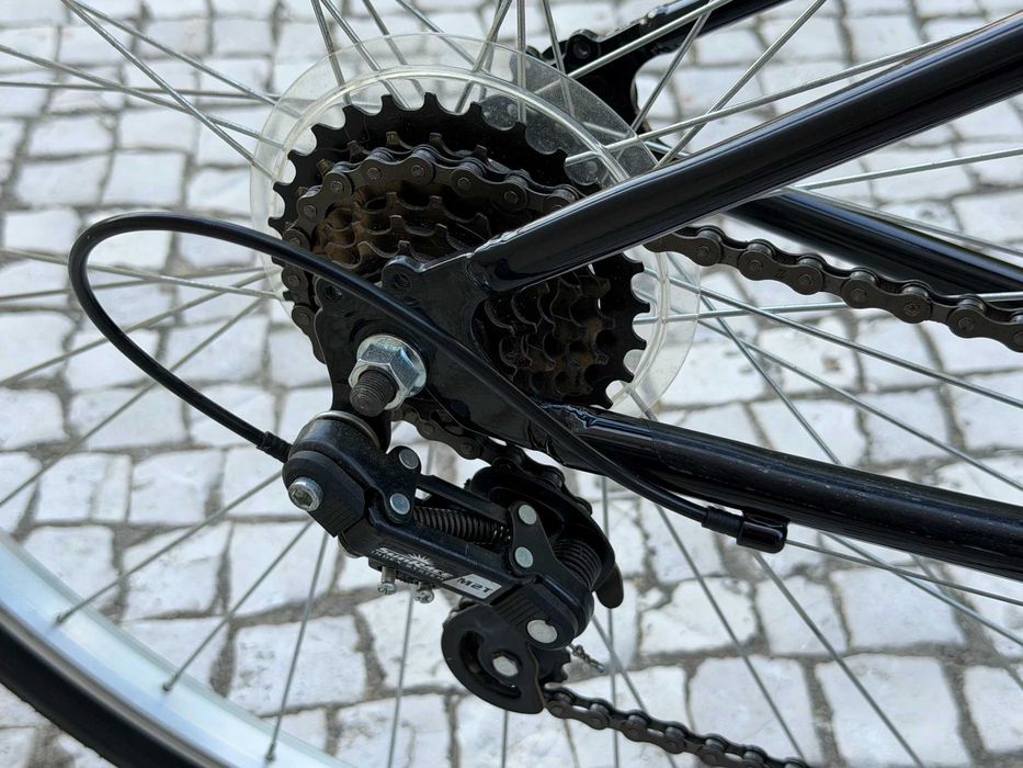 IMACULADA - Só mesmo 15 kms de uso - Bicicleta de Trekking BTwin Riverside 100 Roda 28 ”
