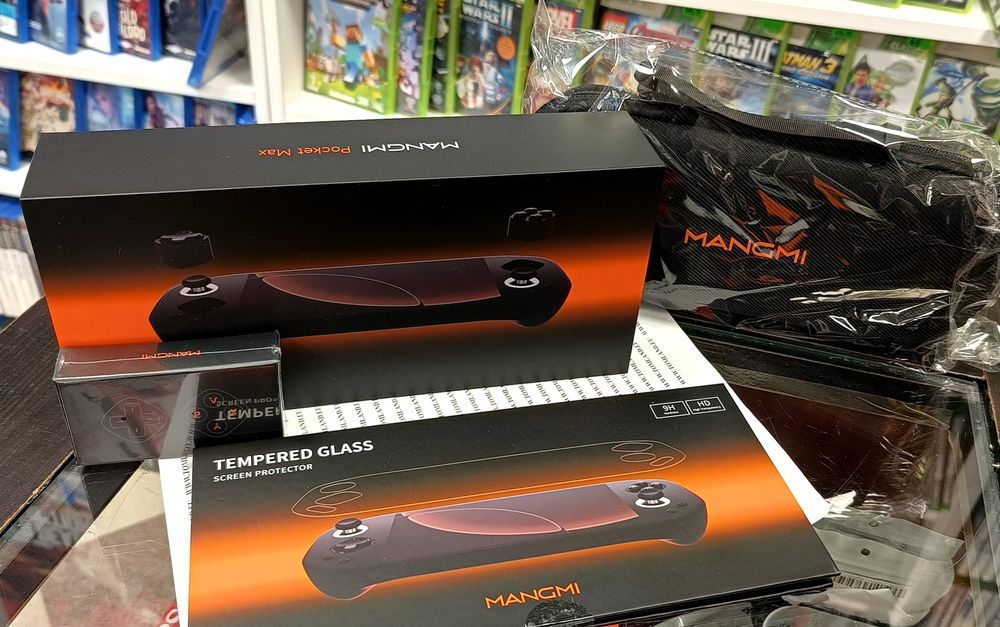 Nowa konsola MANGMI Pocket Max OLED 144Hz + dodatki Gwar tomland.eu