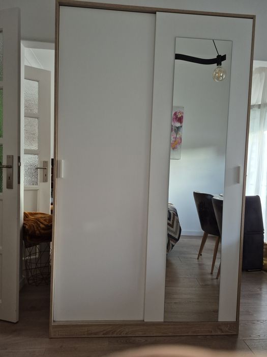 Roupeiro duas portas com espelho