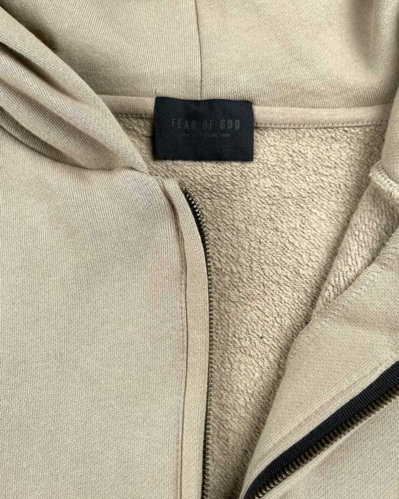 Худі Fear Of God 'FG7C' Cotton Half-Zip Hoodie Beige