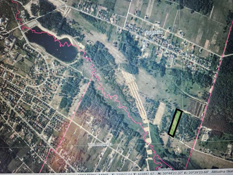 Działka budowlano-rolna 1,1 ha w Łabędziowie gm. Morawica - Więcej