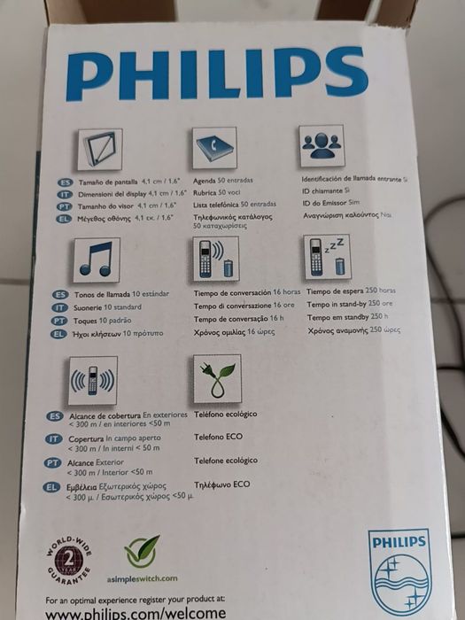 Acessórios de telefone Philips
