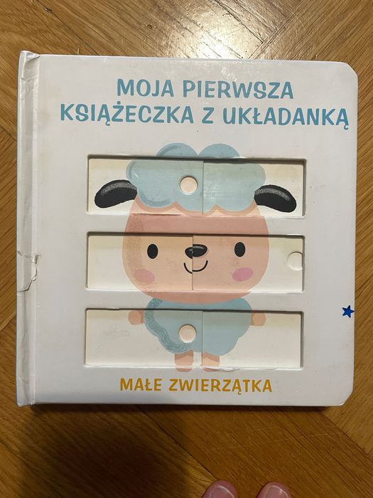 Moja pierwsza książeczka z układanka. Małe zwierzątka