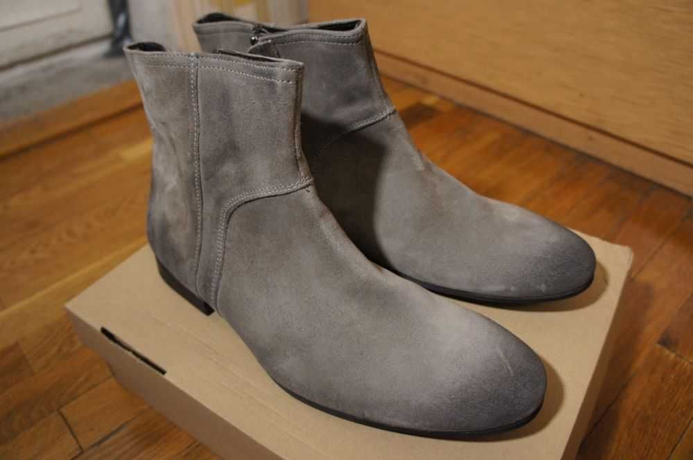 Нові легкі літні ботинки туфли ZARA туфлі замшеві замшевые