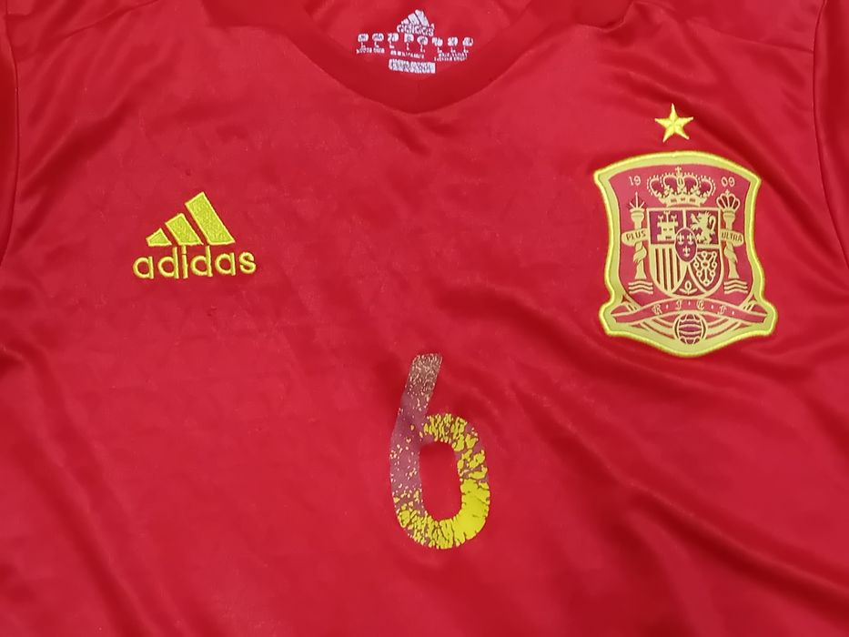 Koszulka reprezentacji Hiszpanii A.Iniesta sezon 16/17