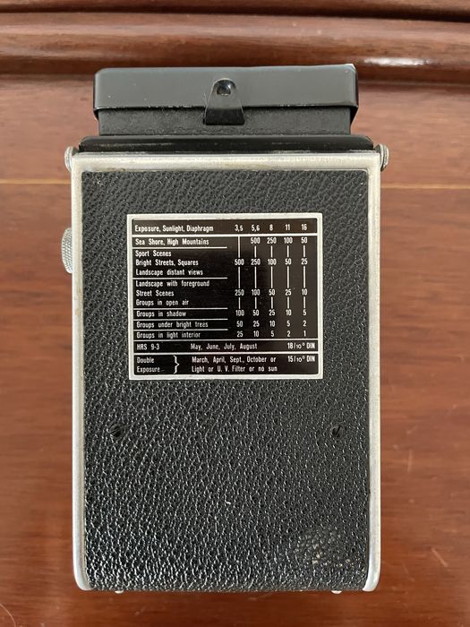 Maquina TLR Rolleiflex Automat 3