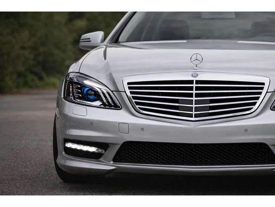 Mercedes W221 Рестайлінг фари (дизайн W222)
