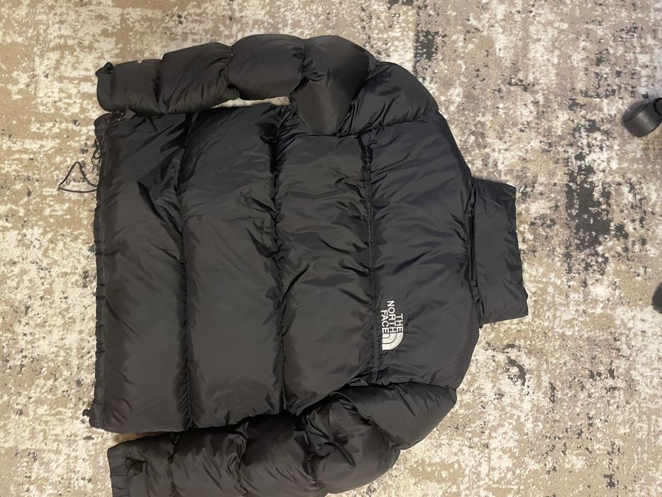 czarna kurtka the north face 700